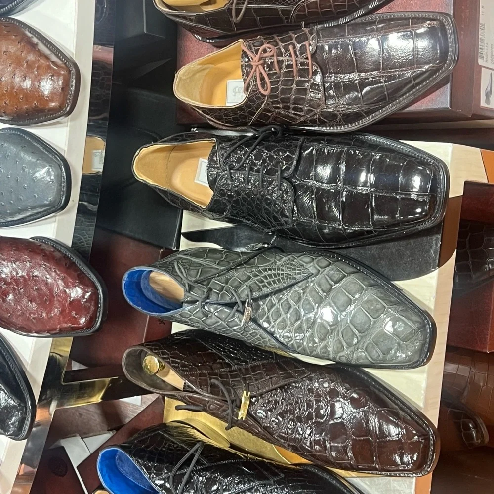 Men’s Exotic Skin Shoes Mauri Belvedere, Finnex, Mezlen, and Many Many More!! - Picture 13 of 15